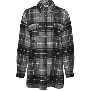 NOISY MAY Nmflanny L/S Long Shacket Bg Noos jacka, Svart 1, XS NOISY MAY Nmflanny L/S Long Shacket Bg Noos jacka, Svart 1, XS
