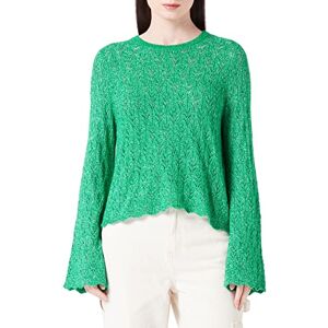 ONLY Onlalvi Ls O-Neck Cc KNT stickad tröja, Första tee/detalj: melerad, M ONLY Onlalvi Ls O-Neck Cc KNT stickad tröja, Första tee/detalj: melerad, M
