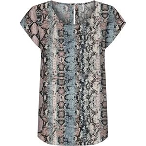 ONLY Onlnova Life Elite S/S Top, Amber blå, M ONLY Onlnova Life Elite S/S Top, Amber blå, M