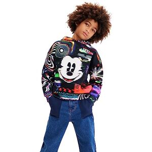 Desigual Pojkar Aryeh Musse Cardigan tröja, svart, S Desigual Pojkar Aryeh Musse Cardigan tröja, svart, S