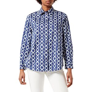 Seidensticker Damblus – modeblus – skjortbluskrage – långärmad – 100% bomull, blå, 36 Seidensticker Damblus – modeblus – skjortbluskrage – långärmad – 100% bomull, blå, 36
