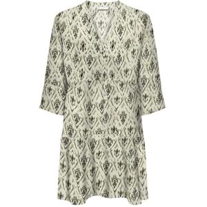 ONLY Onlnova Life Vis Thea Sleeve Dress AOP, Gevär grön, XL ONLY Onlnova Life Vis Thea Sleeve Dress AOP, Gevär grön, XL