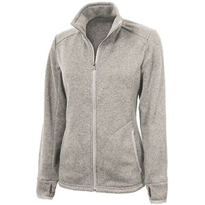 Charles River Apparel fleecejacka för kvinnor, Havregryn ljung, XXL Charles River Apparel fleecejacka för kvinnor, Havregryn ljung, XXL