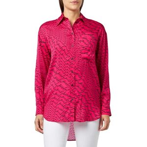 Pinko CRICKT Skjorta Twill Stamp, Nze_pink /svart, 30 Pinko CRICKT Skjorta Twill Stamp, Nze_pink /svart, 30