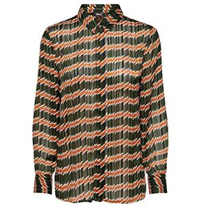 ONLY Dam Onlsheri Ls Shirt WVN blus, Grön (Kalamata Aop: Randig som erbjudande), 34 ONLY Dam Onlsheri Ls Shirt WVN blus, Grön (Kalamata Aop: Randig som erbjudande), 34
