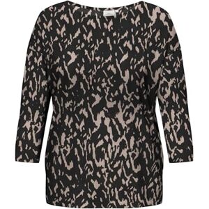 ONLY Carmakoma damtopp, Black/Aop: beige Graphic Eight, XL ONLY Carmakoma damtopp, Black/Aop: beige Graphic Eight, XL