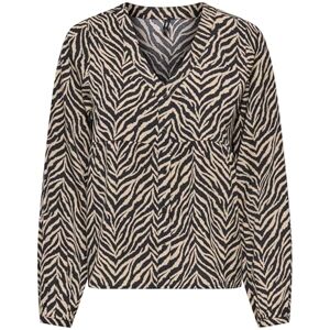 ONLY Onlnova Life Elite L/S Ebba Top, svart, XL ONLY Onlnova Life Elite L/S Ebba Top, svart, XL