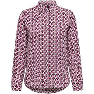 ONLY ONLALMA Life Poly L/S Shirt AOP, Magenta Purple/Aop: 584 Posh, 40 ONLY ONLALMA Life Poly L/S Shirt AOP, Magenta Purple/Aop: 584 Posh, 40