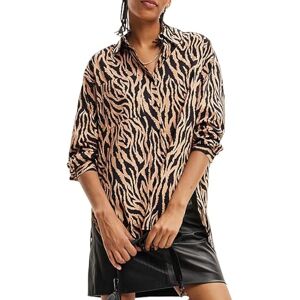 Desigual BLUS_Tigris, 6011 Camel, XS, BRUN, XS Desigual BLUS_Tigris, 6011 Camel, XS, BRUN, XS