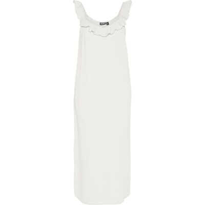 PIECES Pcsastina Sl Midi Dress Bc, Molndansare, M PIECES Pcsastina Sl Midi Dress Bc, Molndansare, M