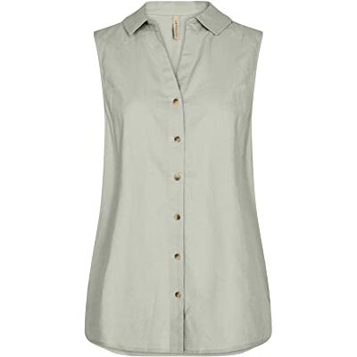 SOYACONCEPT Kvinnors SC-INA 9 blus, 7014 skugggrön, medium SOYACONCEPT Kvinnors SC-INA 9 blus, 7014 skugggrön, medium