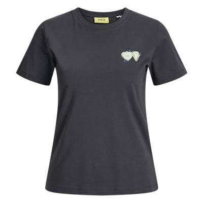 JJXX JACK & JONES Jxcarly Reg Fit Ss Tee JRS, fantom, XL JJXX JACK & JONES Jxcarly Reg Fit Ss Tee JRS, fantom, XL
