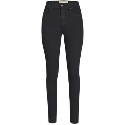 JACK & JONES Jxvienna Skinny Hw Ms1011A DNM Noos, Svart denim, XXL / 32L JACK & JONES Jxvienna Skinny Hw Ms1011A DNM Noos, Svart denim, XXL / 32L