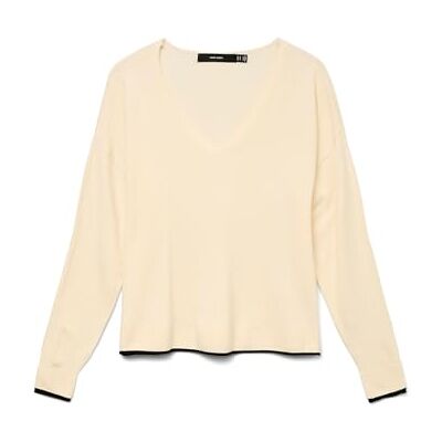 VERO MODA Stickad damtröja VMBREEZE tröja, Björk, XS VERO MODA Stickad damtröja VMBREEZE tröja, Björk, XS