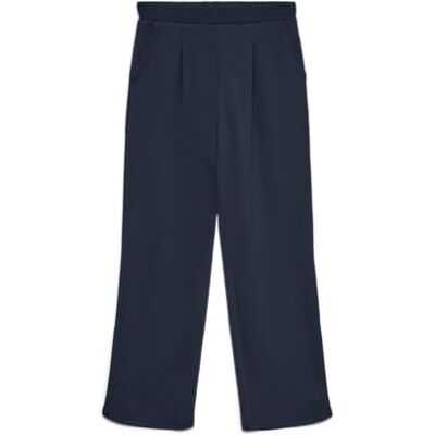 VERO MODA Vmhali Hw raka byxor JRS Ga Boo, marinblå blazer, M VERO MODA Vmhali Hw raka byxor JRS Ga Boo, marinblå blazer, M