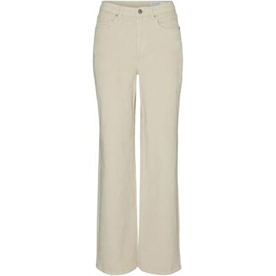 VERO MODA VMTESSA HR Wide CORUDROY byxor, Havregryn, 29W / 32L VERO MODA VMTESSA HR Wide CORUDROY byxor, Havregryn, 29W / 32L