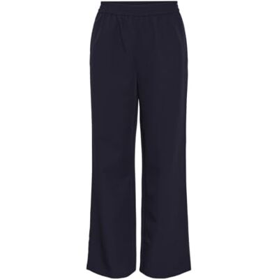 PIECES PCJELLO HW Wide Pants MM, marinblå blazer, XS PIECES PCJELLO HW Wide Pants MM, marinblå blazer, XS