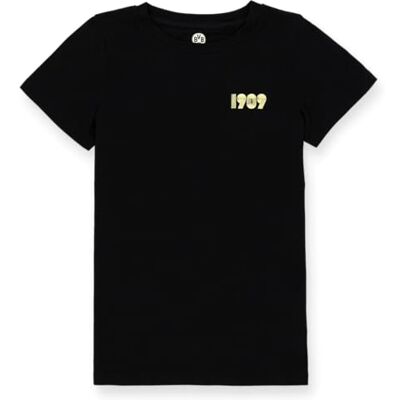 Dortmund BVB 1909 T-Shirt dam, svart, 100% bomull, storlek XXL Dortmund BVB 1909 T-Shirt dam, svart, 100% bomull, storlek XXL
