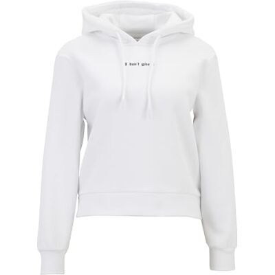 Tee huvtröja för kvinnor I Dont Give A Hoody, avslappnad huvtröja med tryck, normal passform, storlekar XS – 5XL, Vit, XXL Tee huvtröja för kvinnor I Dont Give A Hoody, avslappnad huvtröja med tryck, normal passform, storlekar XS – 5XL, Vit, XXL