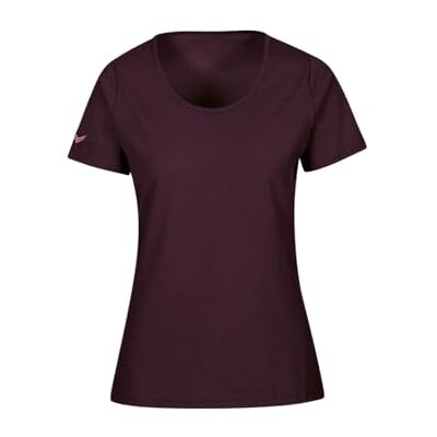 Trigema T-shirt av ekologisk bomull, Aubergine-c2c, L Trigema T-shirt av ekologisk bomull, Aubergine-c2c, L