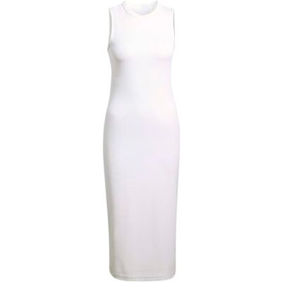 adidas Kobiety ALL SZN RIB DRESS, off white, S adidas Kobiety ALL SZN RIB DRESS, off white, S