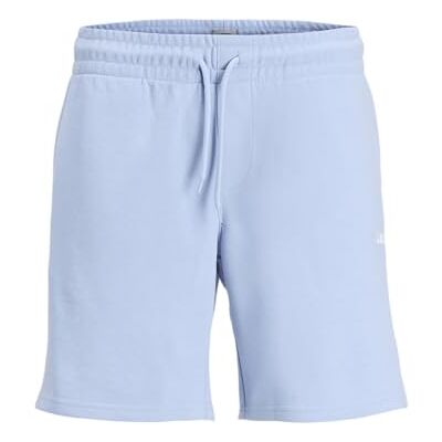 JJ REBEL Jrebgorm Reg Rebel Logo Sweat Shorts Sn, Chambray Blue, M JJ REBEL Jrebgorm Reg Rebel Logo Sweat Shorts Sn, Chambray Blue, M