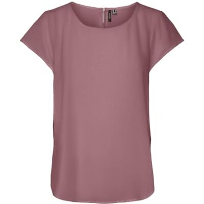 VERO MODA VMSAKI SS Zip TOP AOP WVN GA NOOS, Nostalgi ros, M VERO MODA VMSAKI SS Zip TOP AOP WVN GA NOOS, Nostalgi ros, M