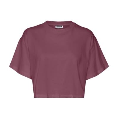 NOISY MAY Nmalena S/S O-Neck Semicrop Top Fwd Noos, Renässans ros, M NOISY MAY Nmalena S/S O-Neck Semicrop Top Fwd Noos, Renässans ros, M