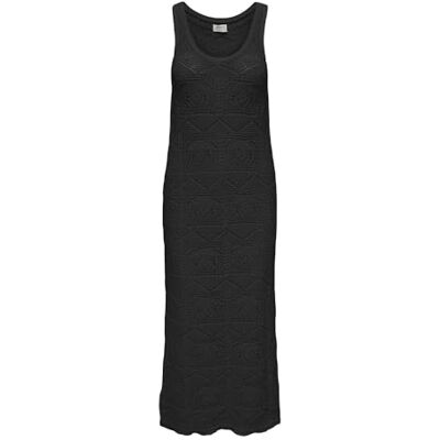 ONLY Onlbeach Sl Dress Nca KNT stickad klänning, svart, S ONLY Onlbeach Sl Dress Nca KNT stickad klänning, svart, S