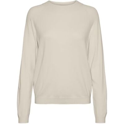 VERO MODA Vmhappiness LS Raglan Pullove Ga Boo Rep, Björk, XL Dam, Björk, XL VERO MODA Vmhappiness LS Raglan Pullove Ga Boo Rep, Björk, XL Dam, Björk, XL