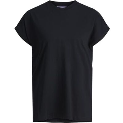 JJXX JACK & JONES Damer Jxastrid Sl Boxy Every Tee Noos t-shirt, svart, M JJXX JACK & JONES Damer Jxastrid Sl Boxy Every Tee Noos t-shirt, svart, M