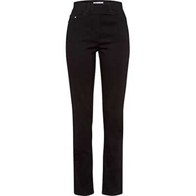 RAPHAELA av Brax dam stil Lavina rund slip denim supersmala jeans, svart, 40 RAPHAELA av Brax dam stil Lavina rund slip denim supersmala jeans, svart, 40