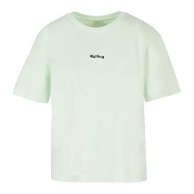 dam T-shirt Girl Gang Tee avslappnad tryck T-shirt för kvinnor, överdimensionerad passform, bomull, storlekar XS – 5XL, Lightmint, S dam T-shirt Girl Gang Tee avslappnad tryck T-shirt för kvinnor, överdimensionerad passform, bomull, storlekar XS – 5XL, Lightmint, S