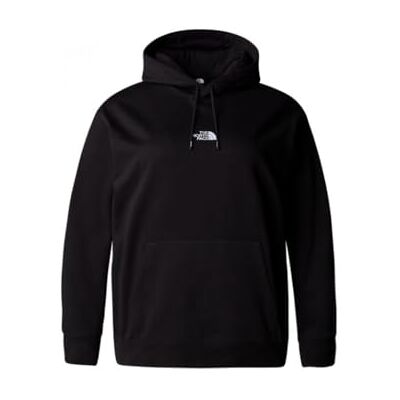 The North Face Plus Essential Relaxed Huvtröja för kvinnor, Tnf Black, 52/54 The North Face Plus Essential Relaxed Huvtröja för kvinnor, Tnf Black, 52/54