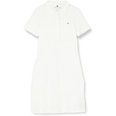 Tommy Hilfiger dam 1985 smal pikéklänning SS Ecru M, Ecru, M Tommy Hilfiger dam 1985 smal pikéklänning SS Ecru M, Ecru, M