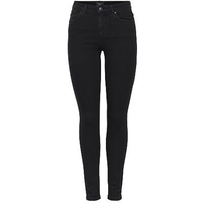 VERO MODA Damjeans, svart, (XS) W x 32L VERO MODA Damjeans, svart, (XS) W x 32L