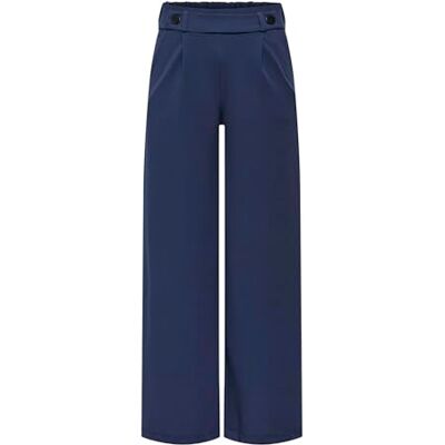 JDY JACQUELINE de YONG geggo New Long Pant JRS Noos byxor, Svart iris, XXL/32L JDY JACQUELINE de YONG geggo New Long Pant JRS Noos byxor, Svart iris, XXL/32L