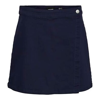 VERO MODA dam Vmwild Millie Skort shorts, Marinblazer/detalj: nue43 matt silver, S VERO MODA dam Vmwild Millie Skort shorts, Marinblazer/detalj: nue43 matt silver, S
