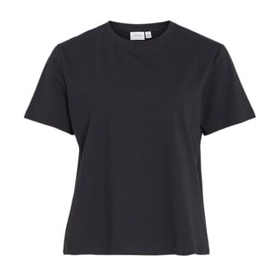Vila dam Vinora S/S t-shirt Noos, Svart skönhet, M Vila dam Vinora S/S t-shirt Noos, Svart skönhet, M