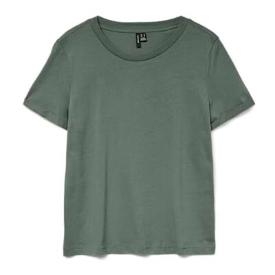 VERO MODA Paula kortärmad T-shirt, Laurelkrans, L VERO MODA Paula kortärmad T-shirt, Laurelkrans, L