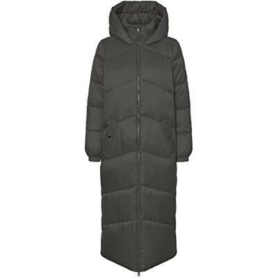 VERO MODA bestseller a/s Dam VMUPPSALA Long Coat NOOS, kappa, Peat, S VERO MODA bestseller a/s Dam VMUPPSALA Long Coat NOOS, kappa, Peat, S