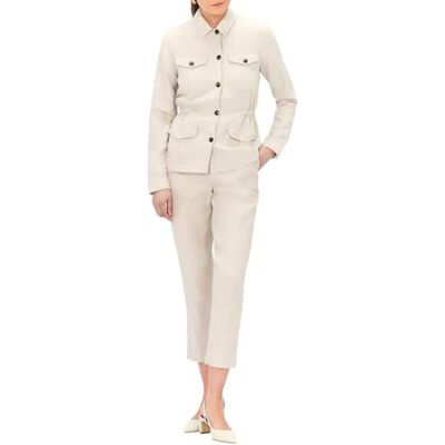 Caroll Damjacka, Beige färg, 44 Caroll Damjacka, Beige färg, 44