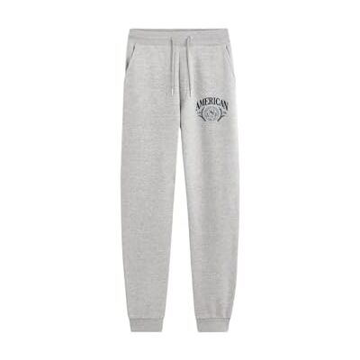 AMERICAN COLLEGE USA Byxor Joggings herr dam blandad, Färg: grå, M AMERICAN COLLEGE USA Byxor Joggings herr dam blandad, Färg: grå, M