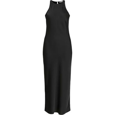 Vila Viravenna S/L ankelklänning – Noos/Dc, svart, 36 Vila Viravenna S/L ankelklänning – Noos/Dc, svart, 36