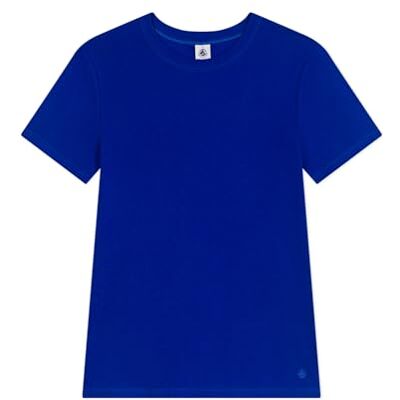 Petit Bateau Kortärmad t-shirt för kvinnor, Färg: blå, XXS Petit Bateau Kortärmad t-shirt för kvinnor, Färg: blå, XXS