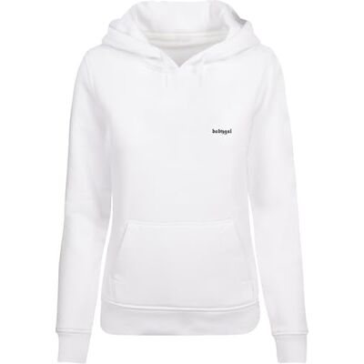 Tee Dam huvtröja Babygal Hoody, avslappnad huvtröja med tryck på ryggen, normal passform, storlekar XS – 5XL, Vit, S Tee Dam huvtröja Babygal Hoody, avslappnad huvtröja med tryck på ryggen, normal passform, storlekar XS – 5XL, Vit, S