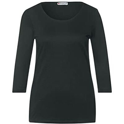 Street One Damen Style Pania T-Shirt, Off White Neu, 36 Street One Damen Style Pania T-Shirt, Off White Neu, 36