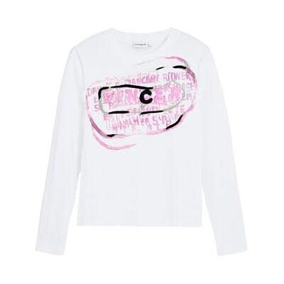 Desigual REPRIS_TS_Delicate, 1001 Raw, M, Vit, M Desigual REPRIS_TS_Delicate, 1001 Raw, M, Vit, M