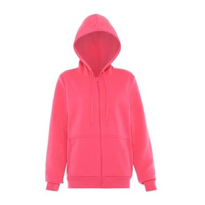 kilata Snygg huvtröja för kvinnor med dragkedja, polyester, rosa, storlek XS, ROSA, XS kilata Snygg huvtröja för kvinnor med dragkedja, polyester, rosa, storlek XS, ROSA, XS