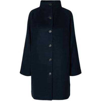 SELECTED FEMME Slfvinni Lano Coat Noos, Mörk safir, 38 SELECTED FEMME Slfvinni Lano Coat Noos, Mörk safir, 38